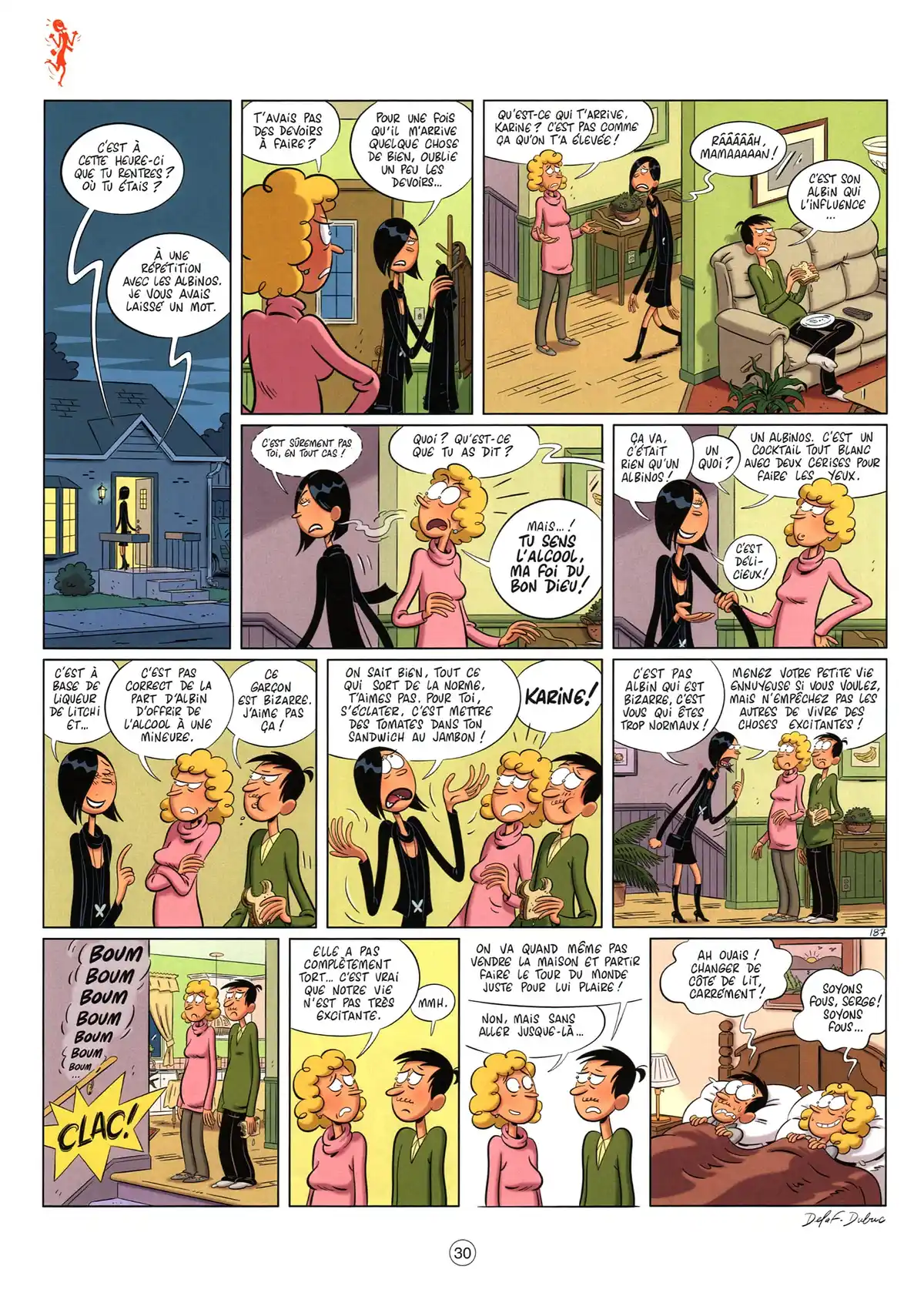 Les Nombrils Volume 5 page 30