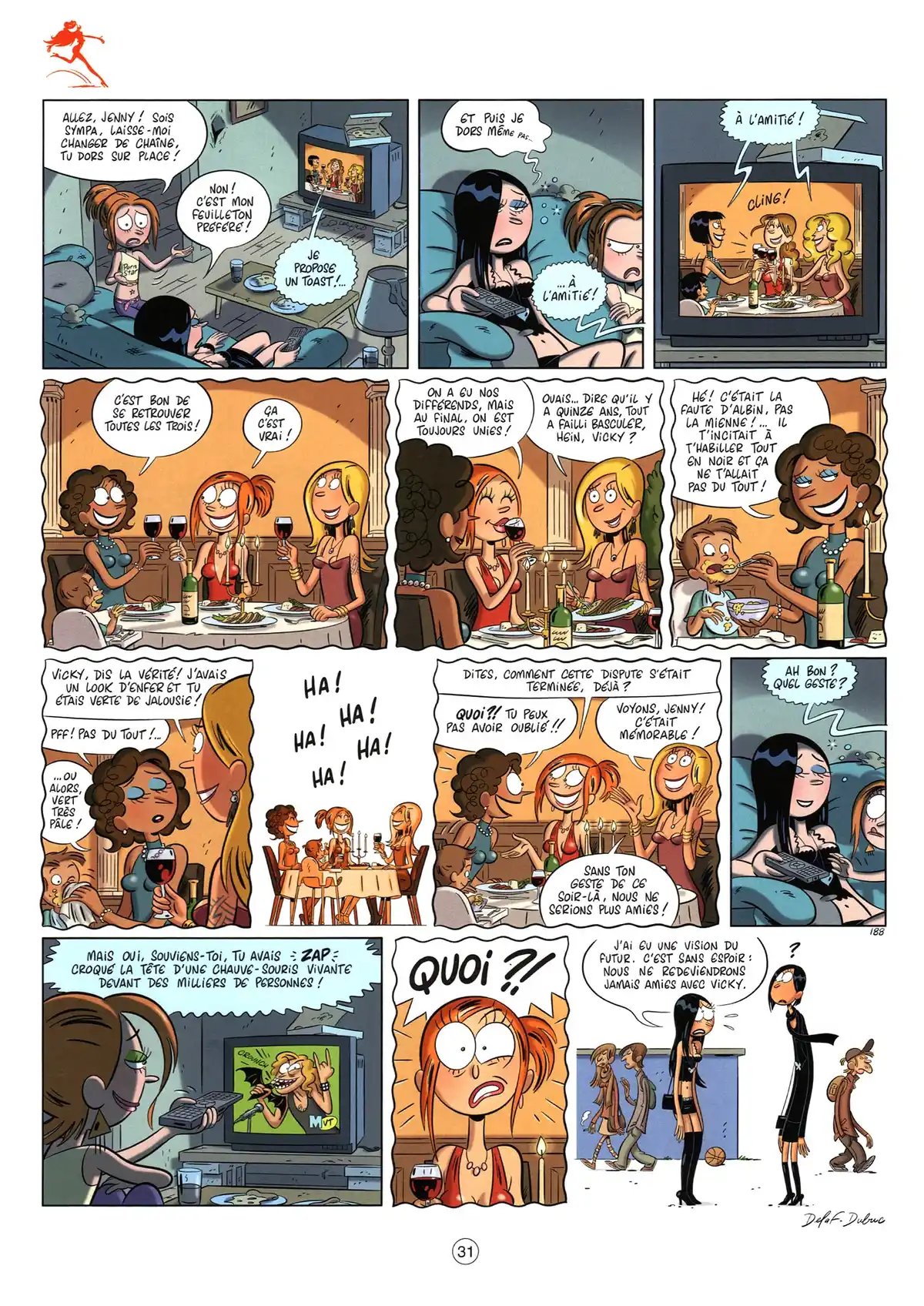 Les Nombrils Volume 5 page 31