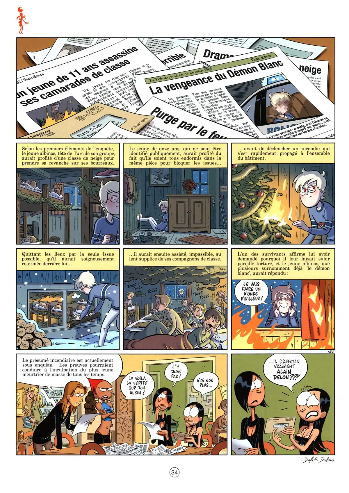 Les Nombrils Volume 5 page 34