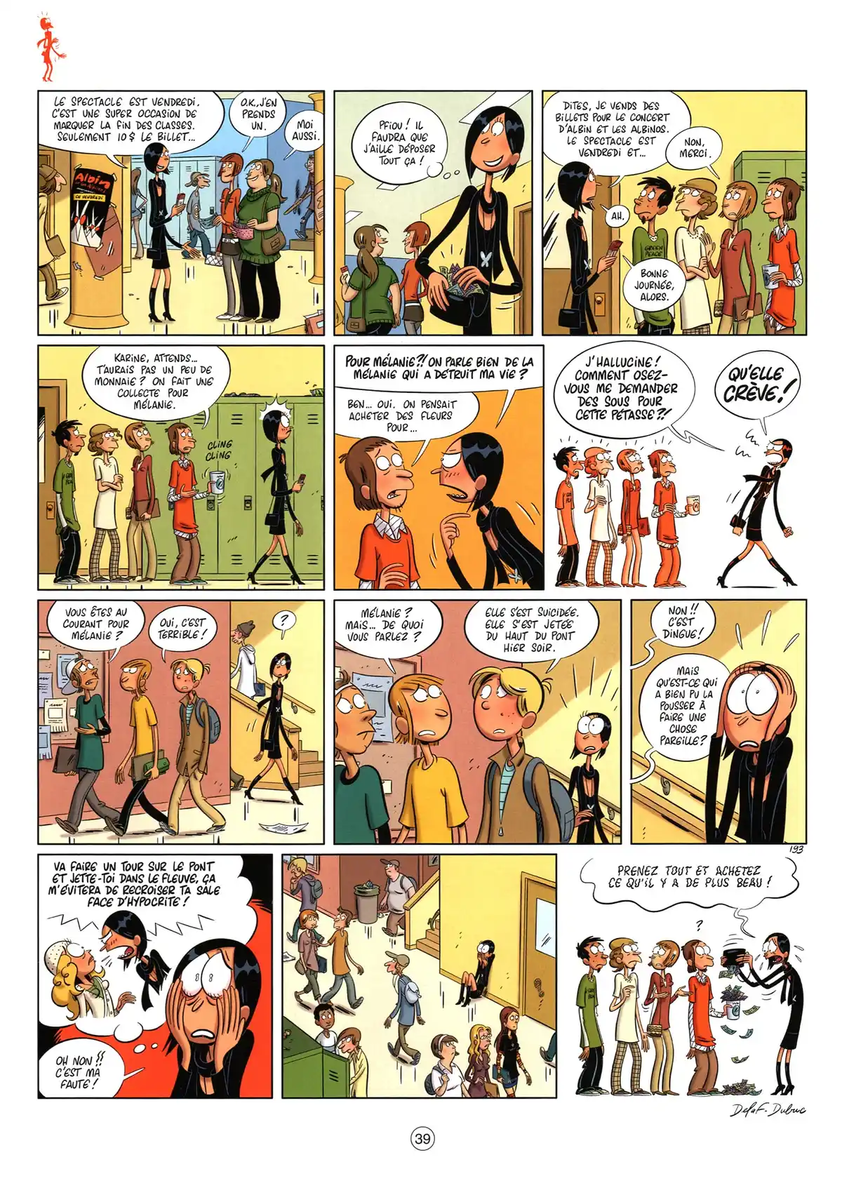 Les Nombrils Volume 5 page 39