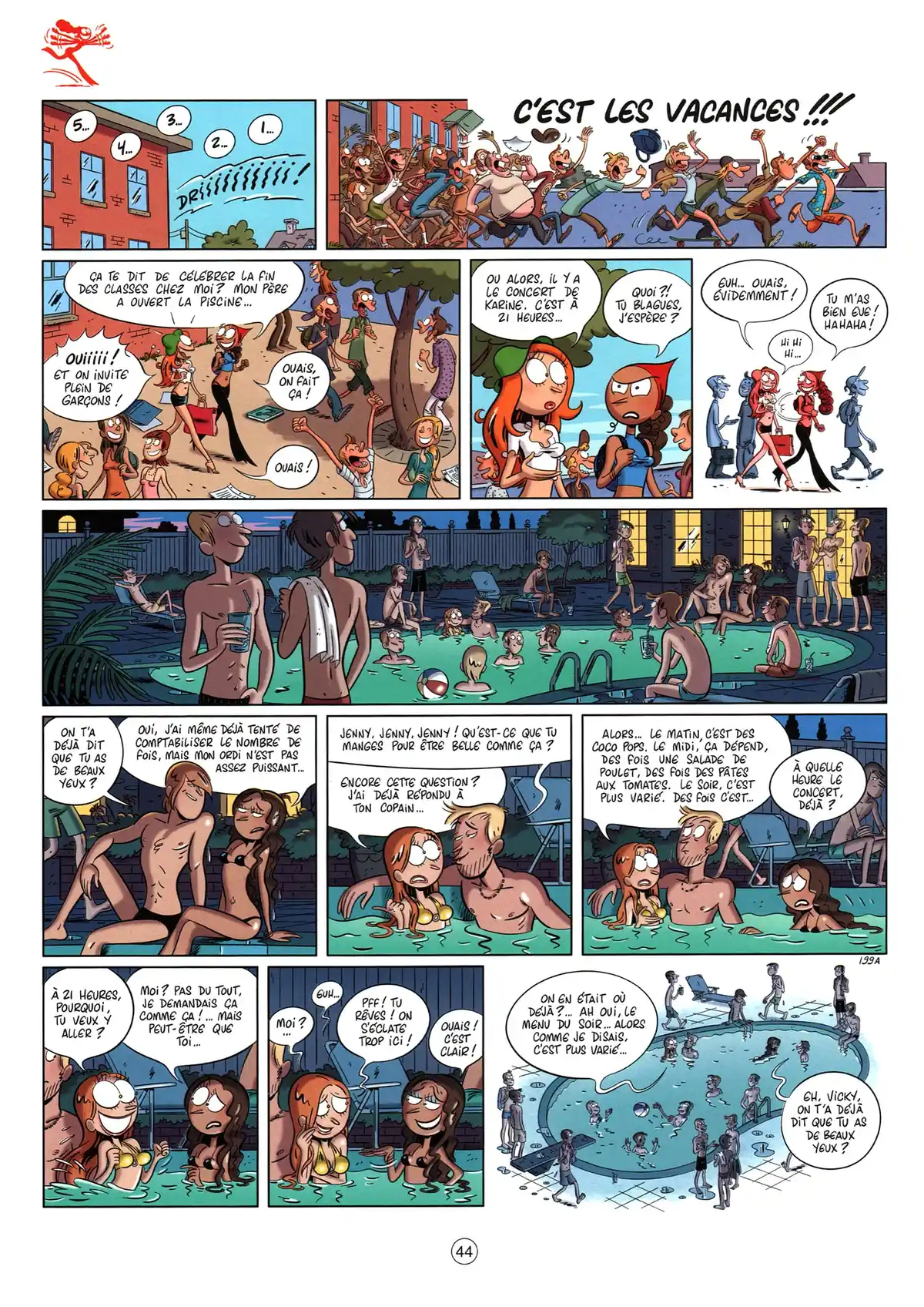 Les Nombrils Volume 5 page 44