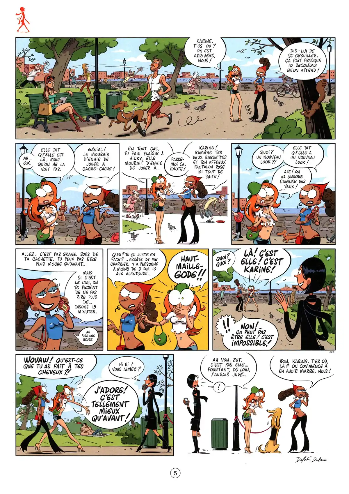 Les Nombrils Volume 5 page 5