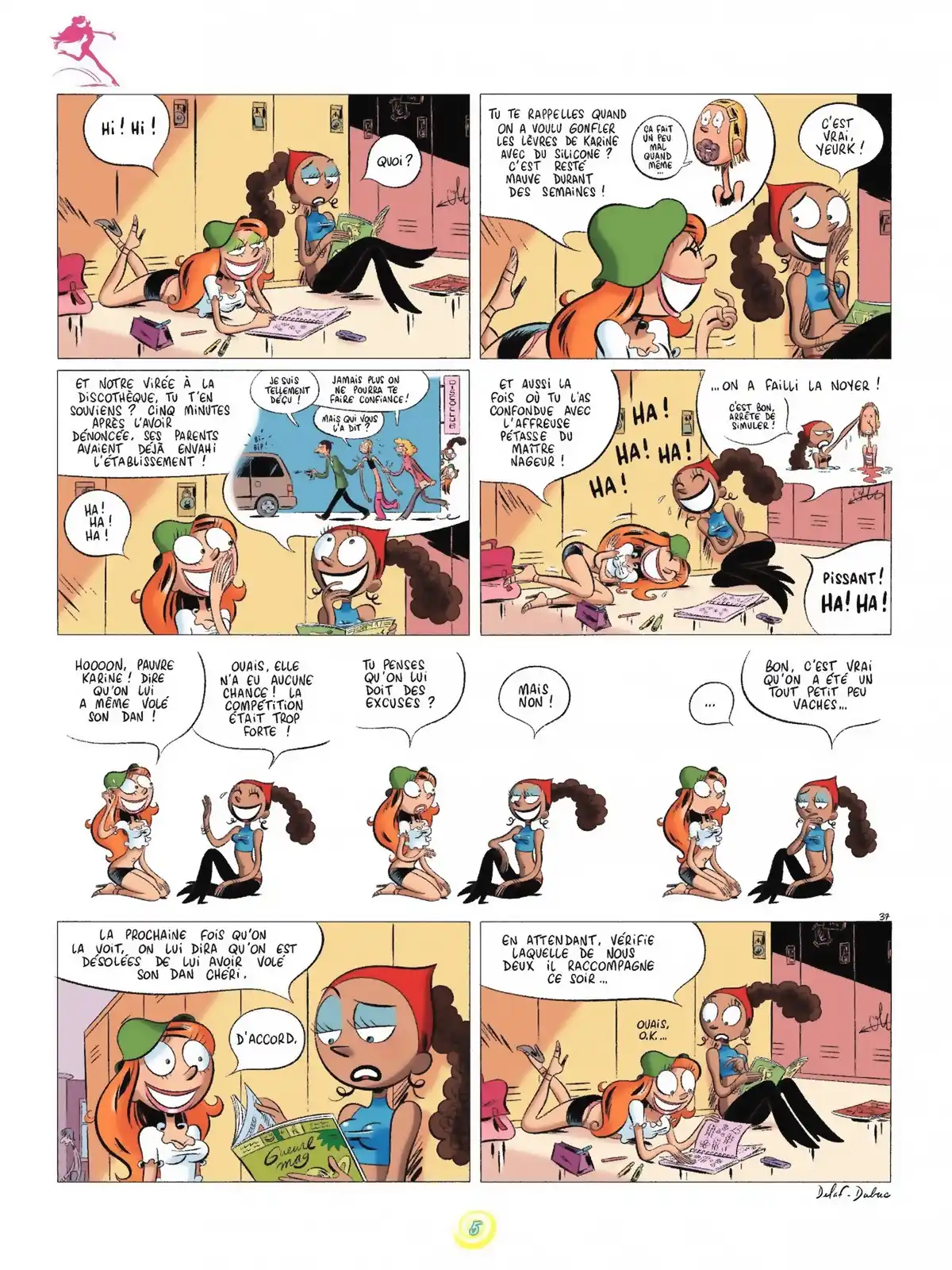 Les Nombrils Volume 5 page 56