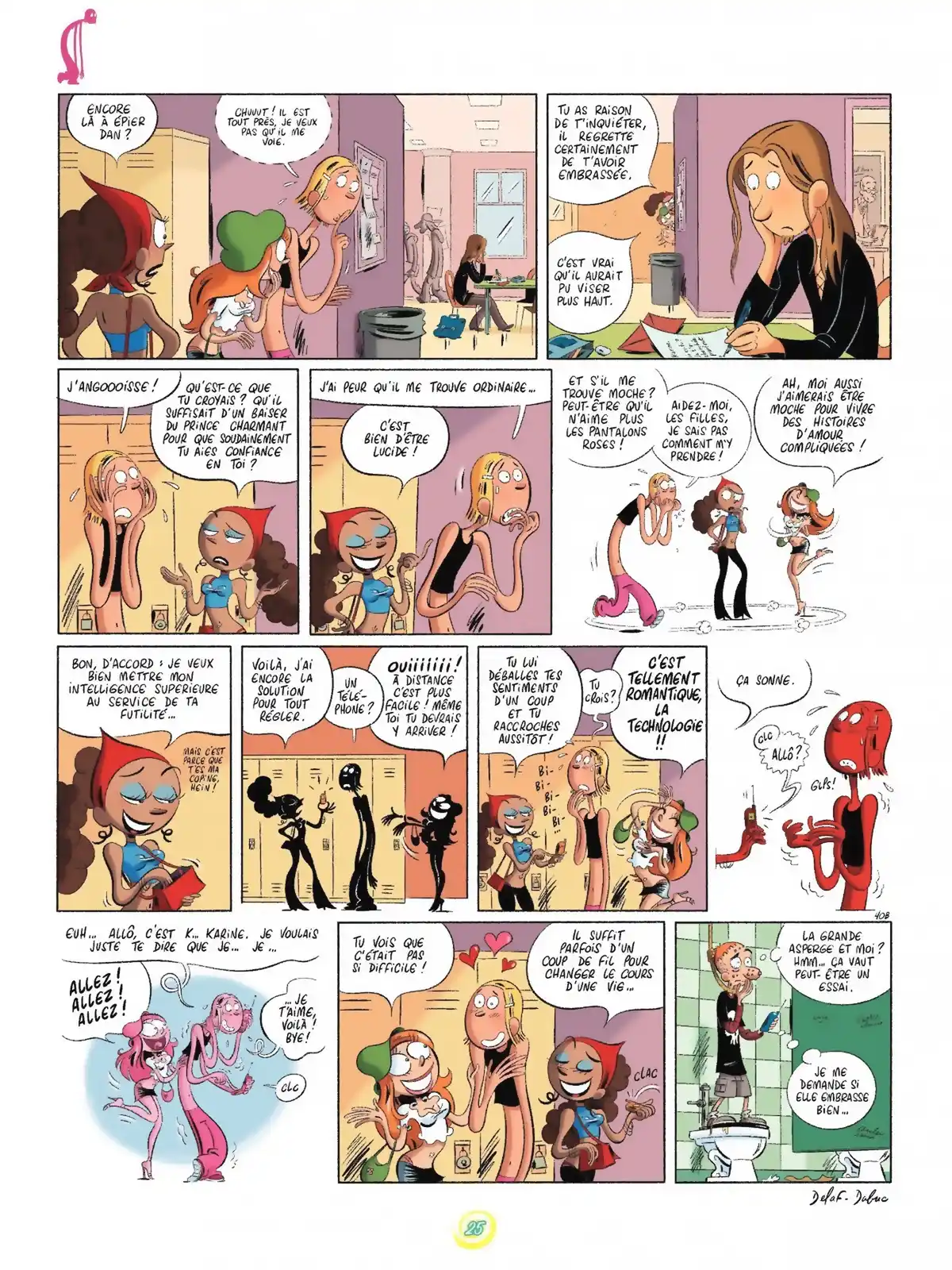 Les Nombrils Volume 5 page 74