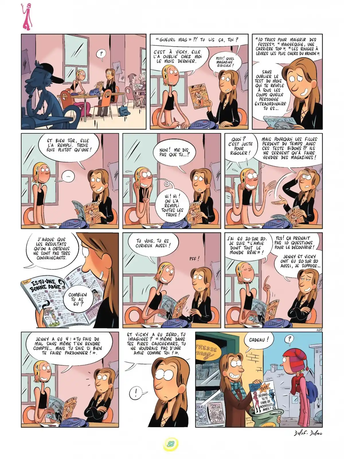 Les Nombrils Volume 5 page 75