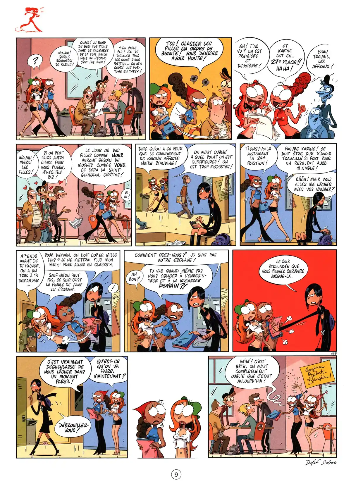 Les Nombrils Volume 5 page 9