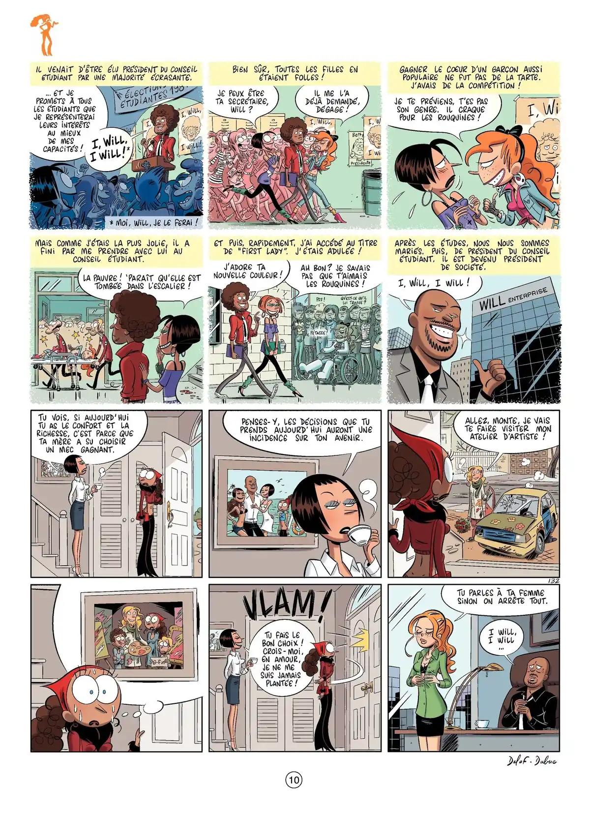 Les Nombrils Volume 4 page 10