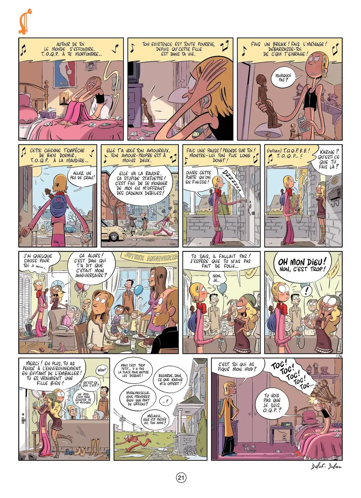 Les Nombrils Volume 4 page 21