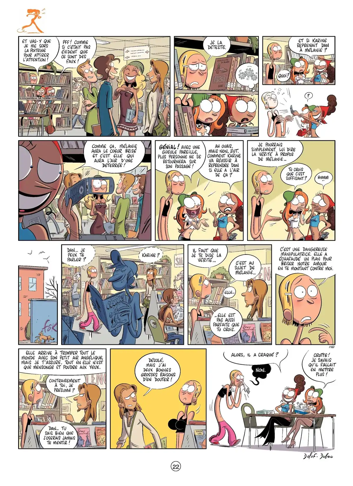 Les Nombrils Volume 4 page 22