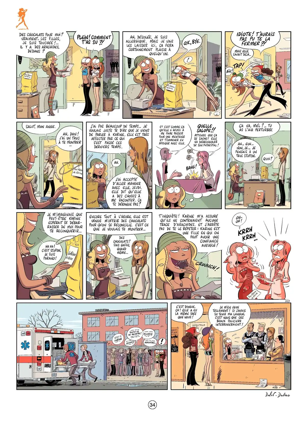 Les Nombrils Volume 4 page 34