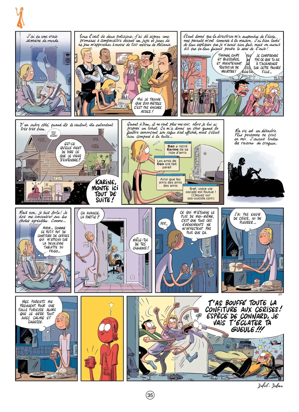 Les Nombrils Volume 4 page 35