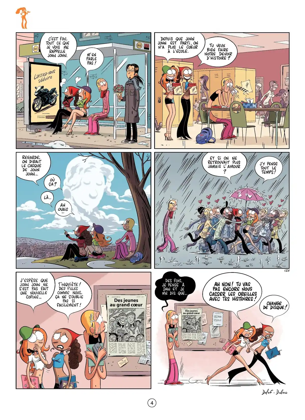 Les Nombrils Volume 4 page 4