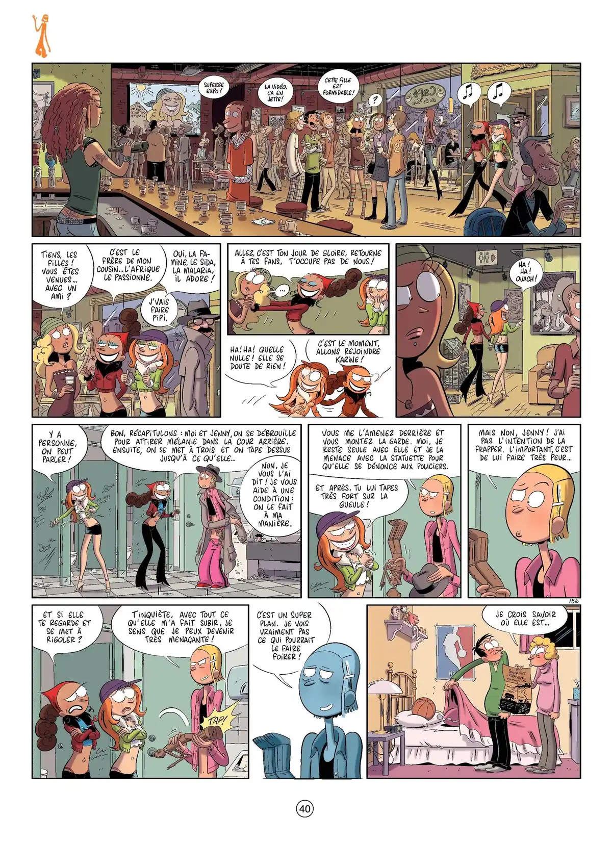 Les Nombrils Volume 4 page 40