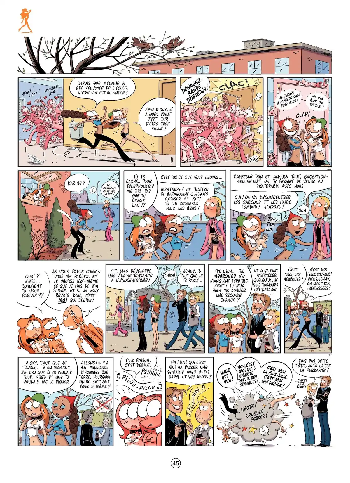 Les Nombrils Volume 4 page 45