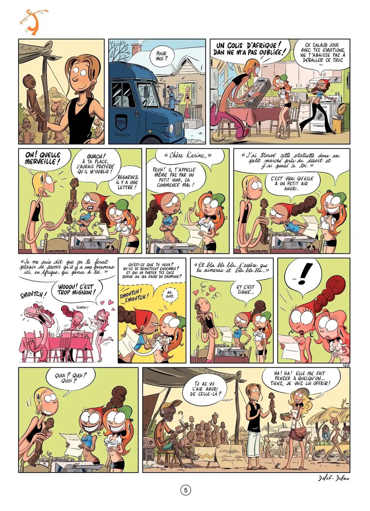 Les Nombrils Volume 4 page 5