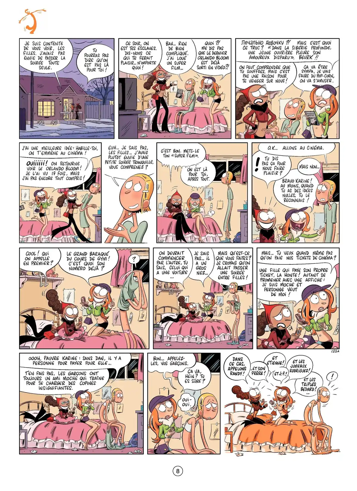 Les Nombrils Volume 4 page 8