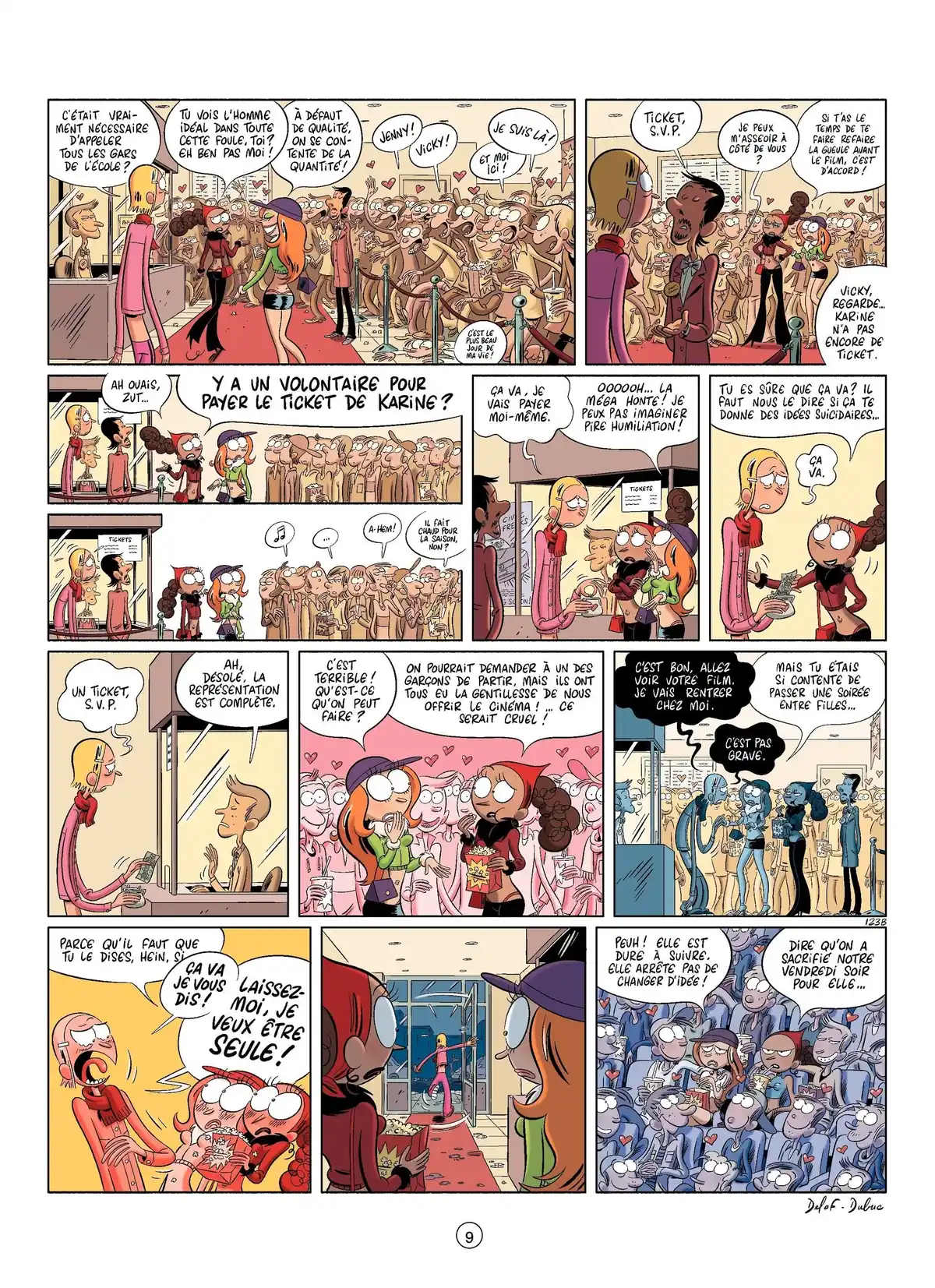 Les Nombrils Volume 4 page 9