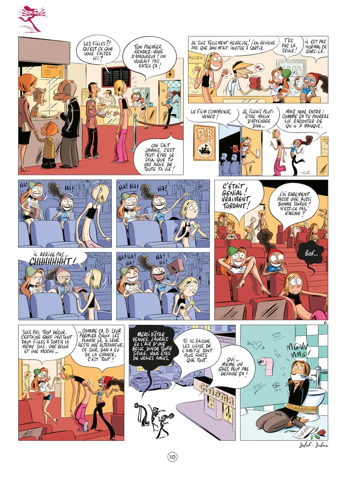 Les Nombrils Volume 1 page 10