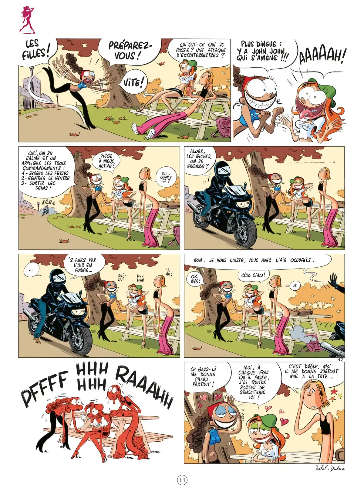 Les Nombrils Volume 1 page 11