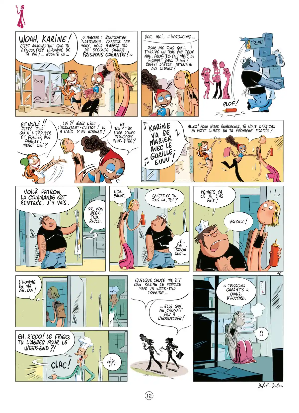 Les Nombrils Volume 1 page 12