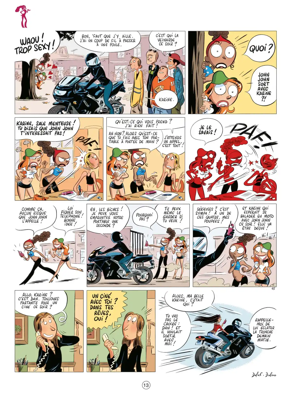 Les Nombrils Volume 1 page 13