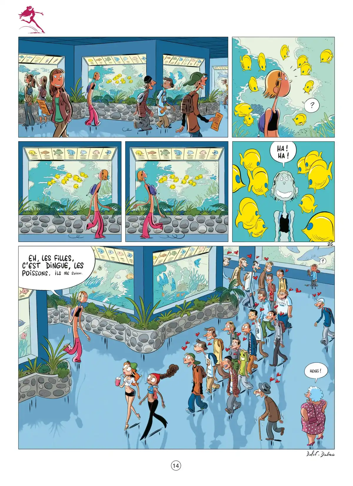 Les Nombrils Volume 1 page 14