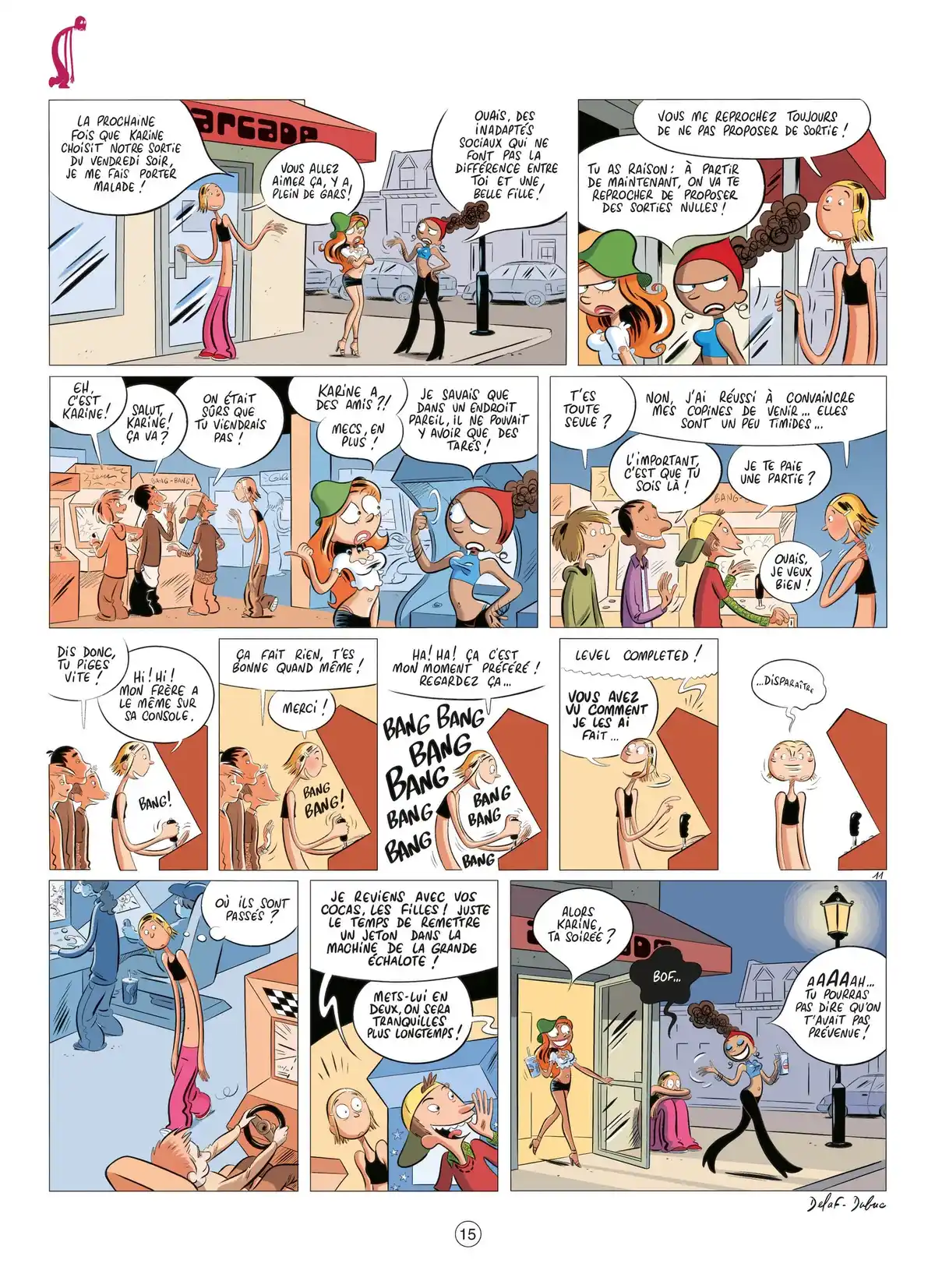 Les Nombrils Volume 1 page 15