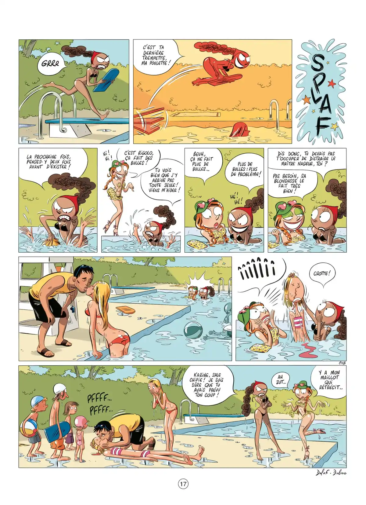Les Nombrils Volume 1 page 17
