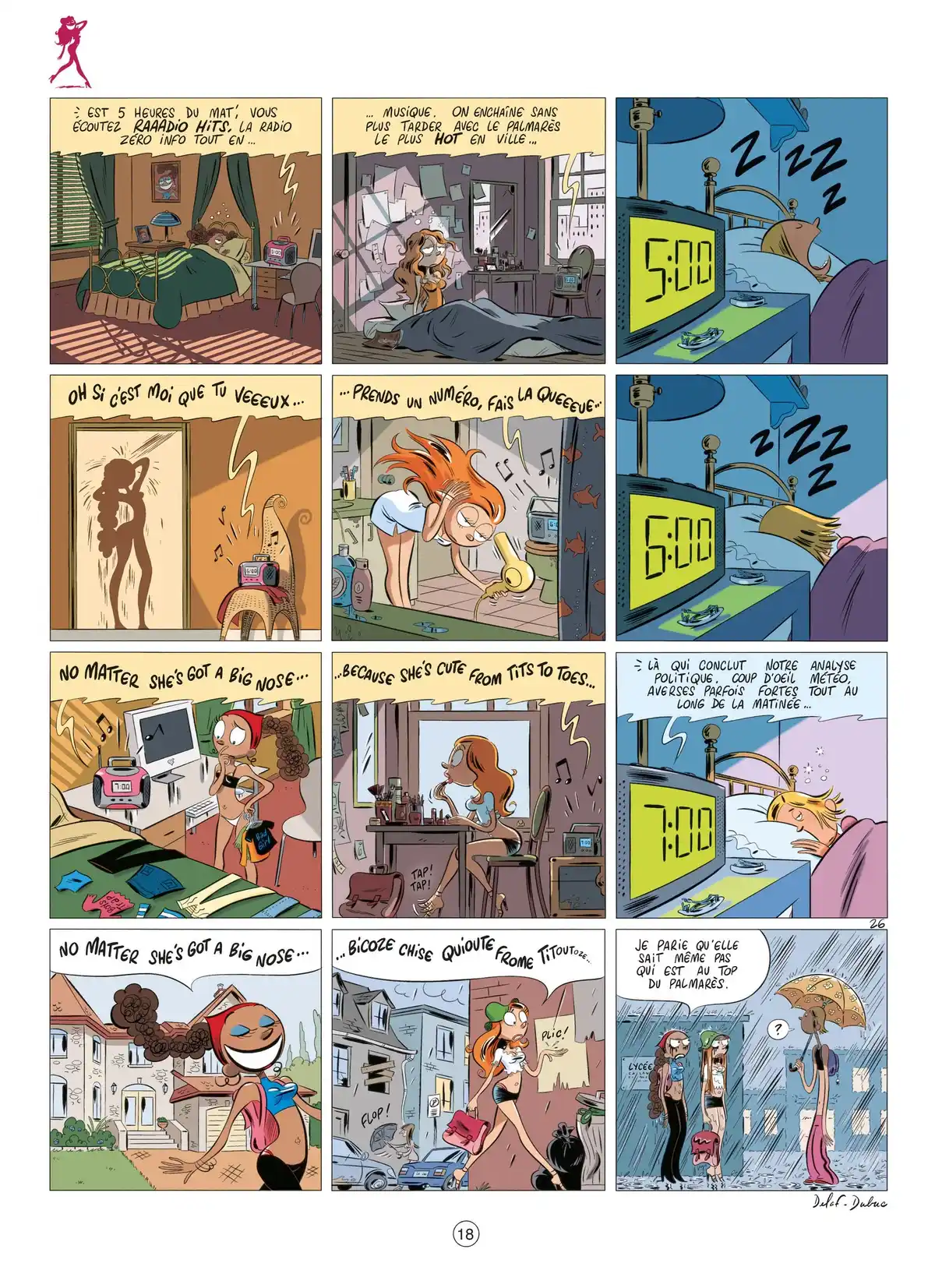 Les Nombrils Volume 1 page 18