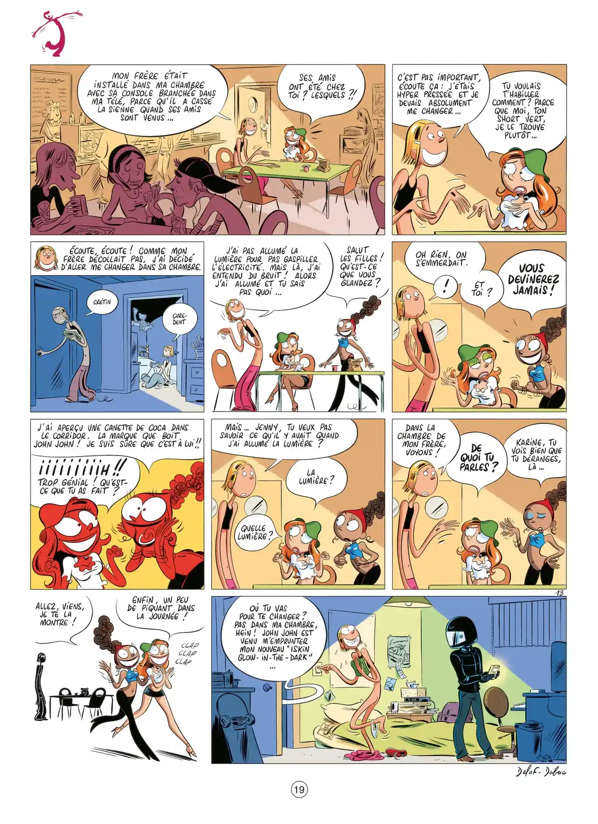 Les Nombrils Volume 1 page 19