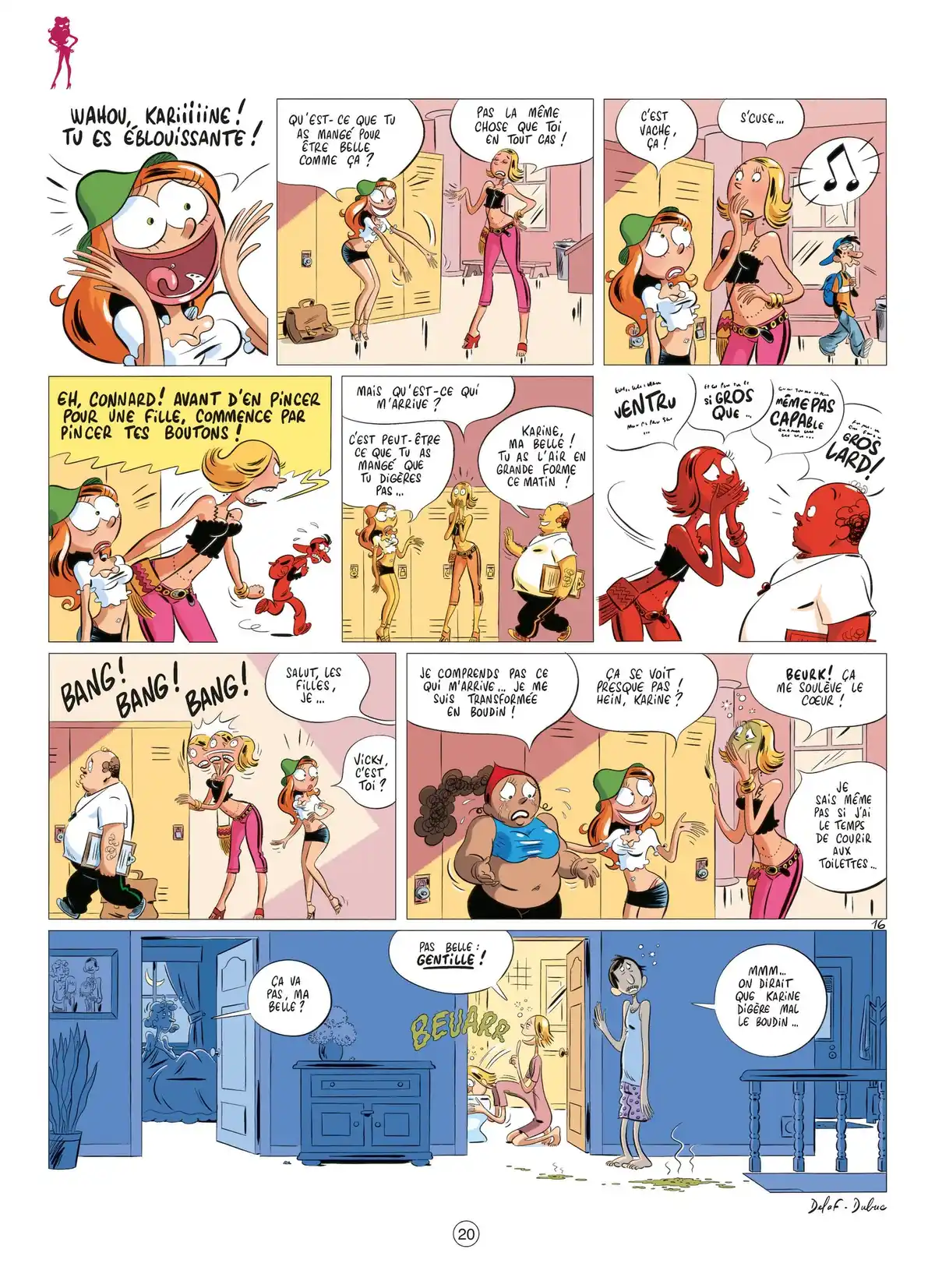Les Nombrils Volume 1 page 20