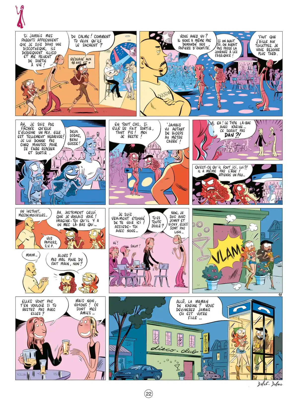 Les Nombrils Volume 1 page 22