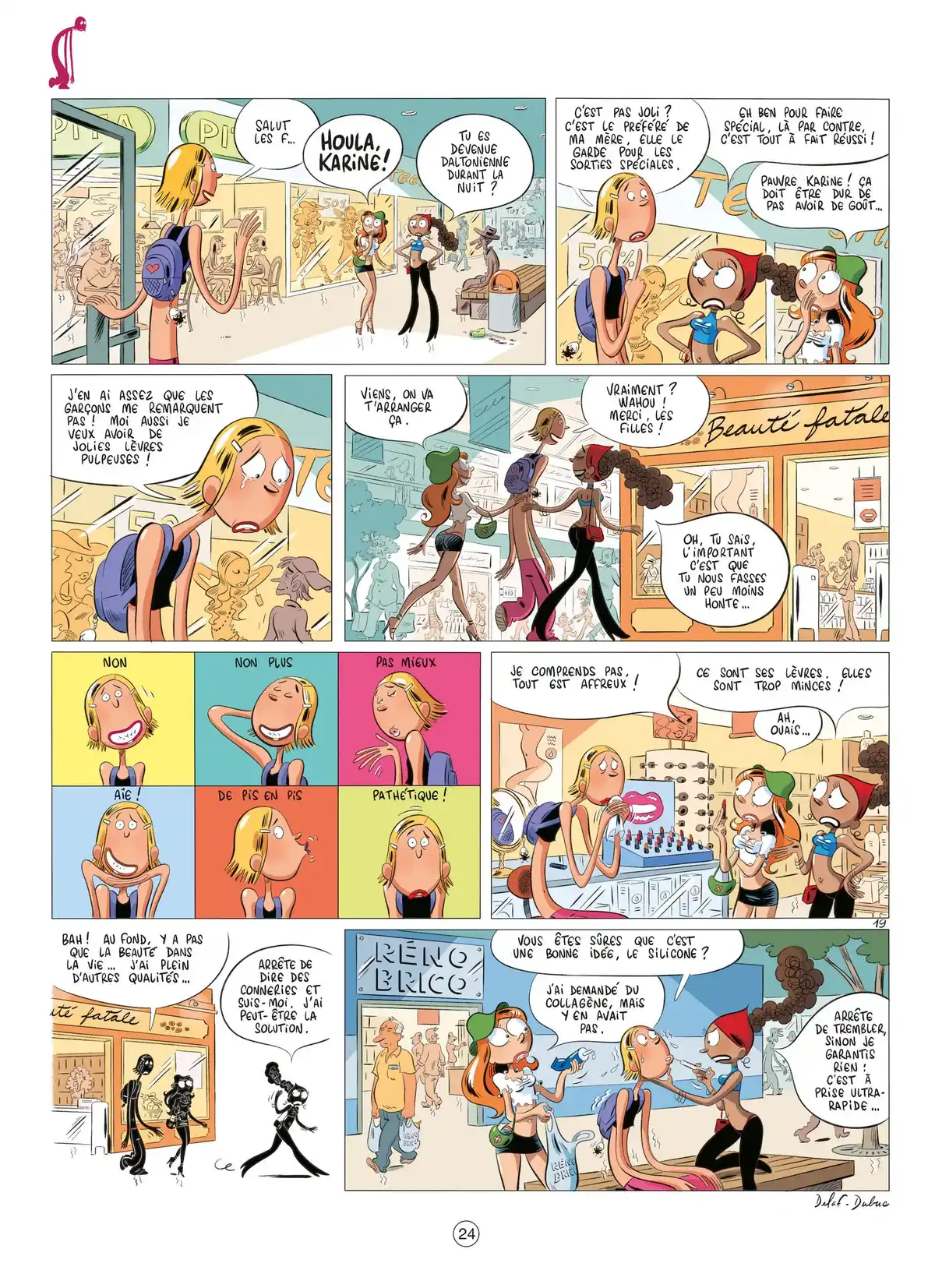Les Nombrils Volume 1 page 24