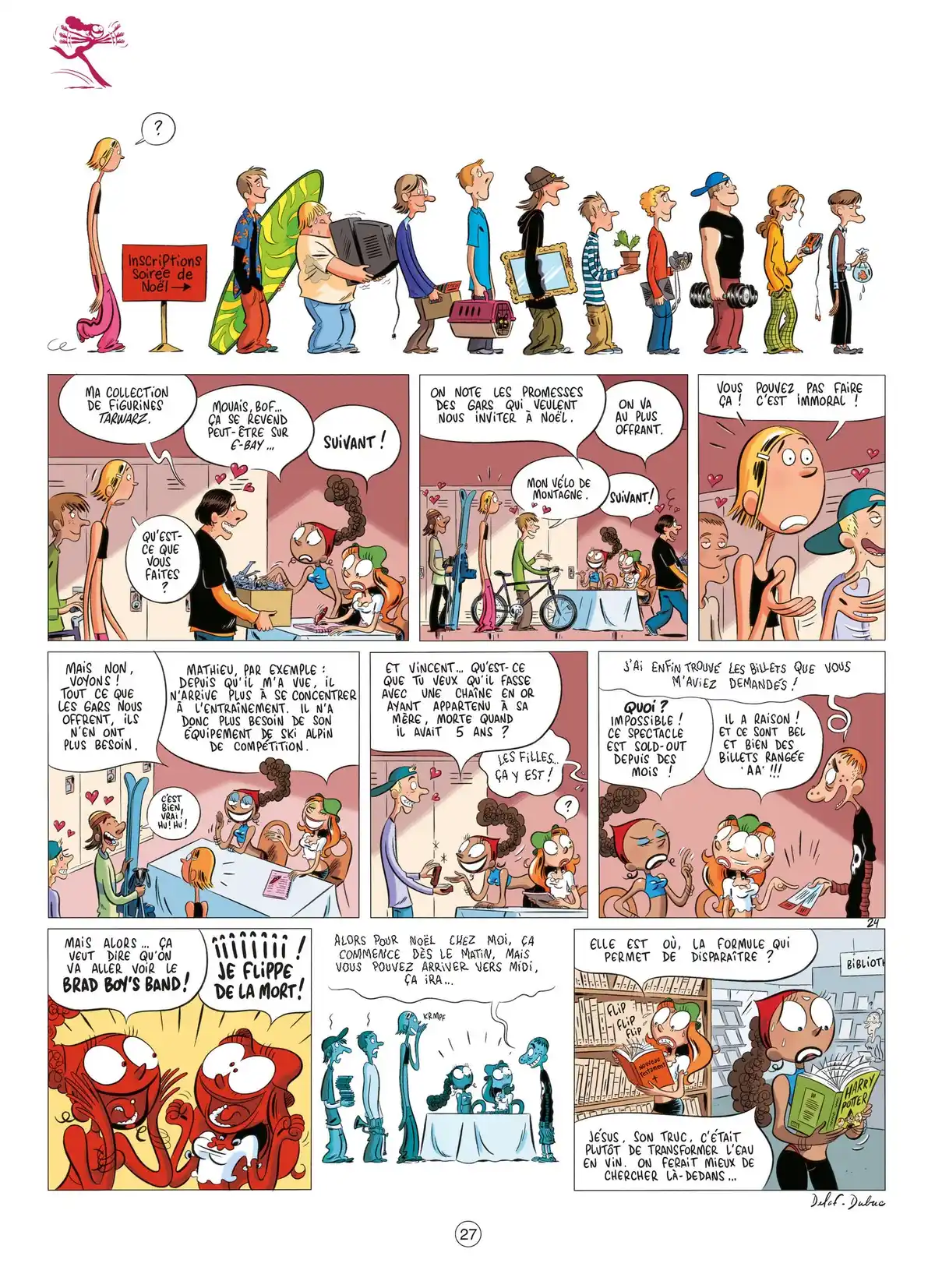 Les Nombrils Volume 1 page 27