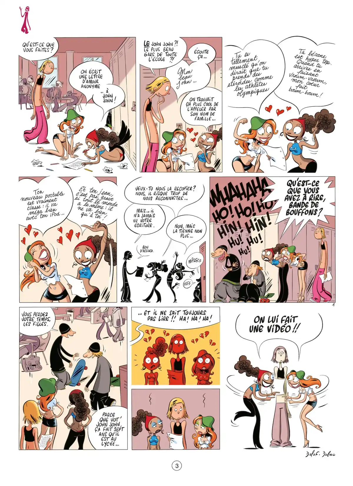 Les Nombrils Volume 1 page 3