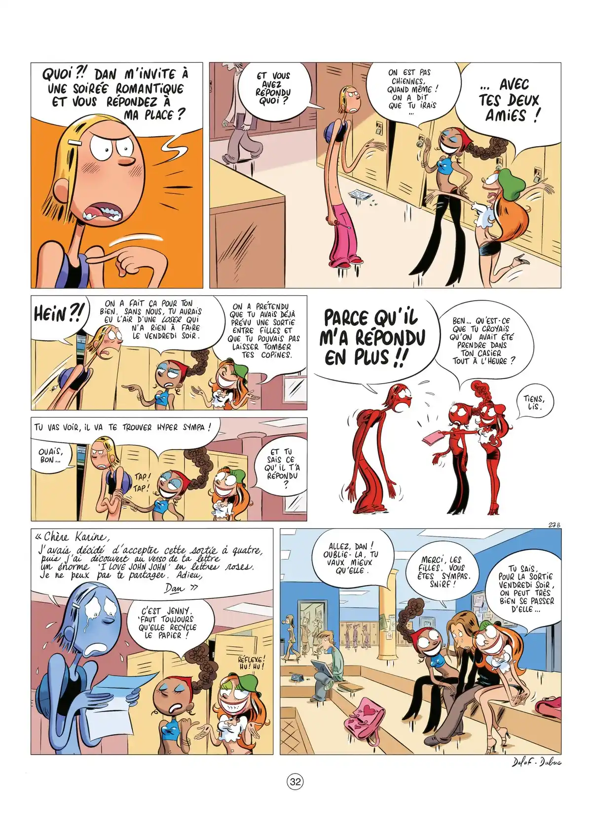 Les Nombrils Volume 1 page 32