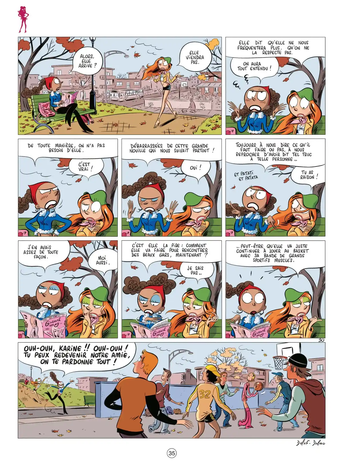 Les Nombrils Volume 1 page 35