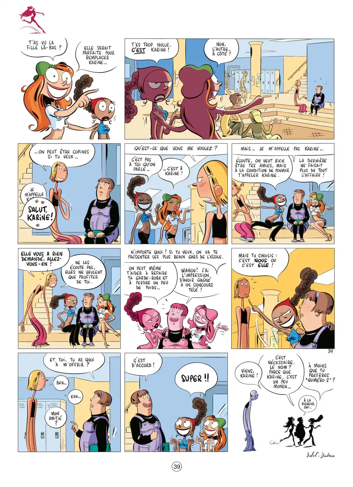 Les Nombrils Volume 1 page 39