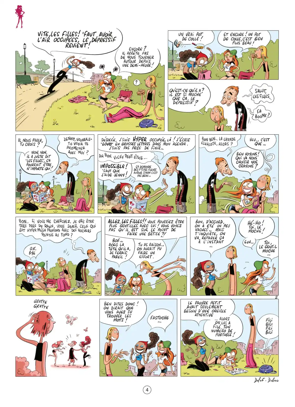 Les Nombrils Volume 1 page 4