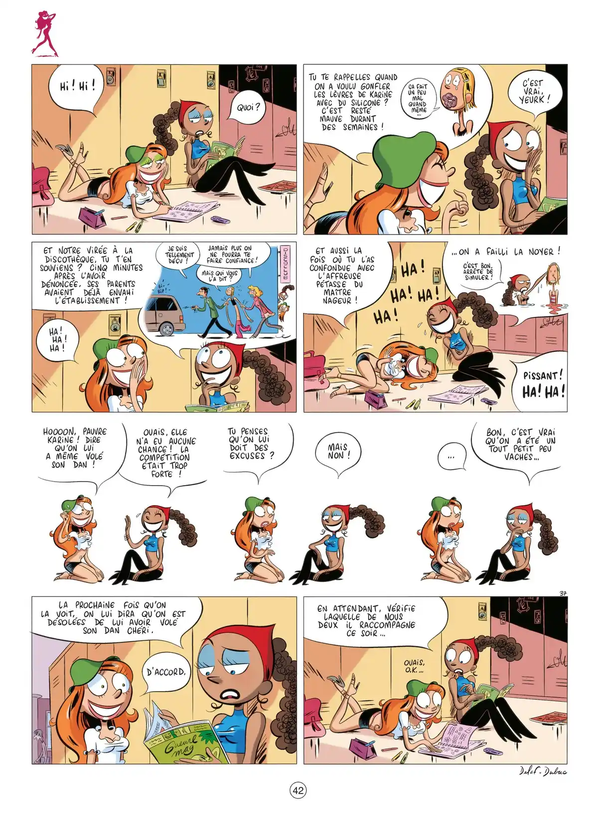 Les Nombrils Volume 1 page 42