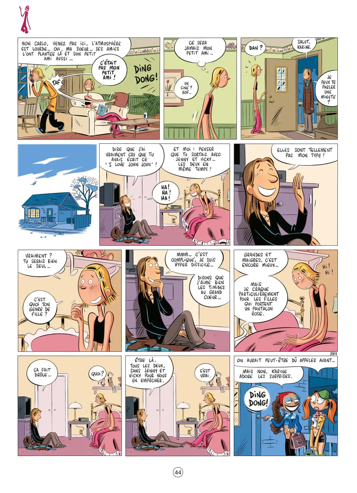 Les Nombrils Volume 1 page 44