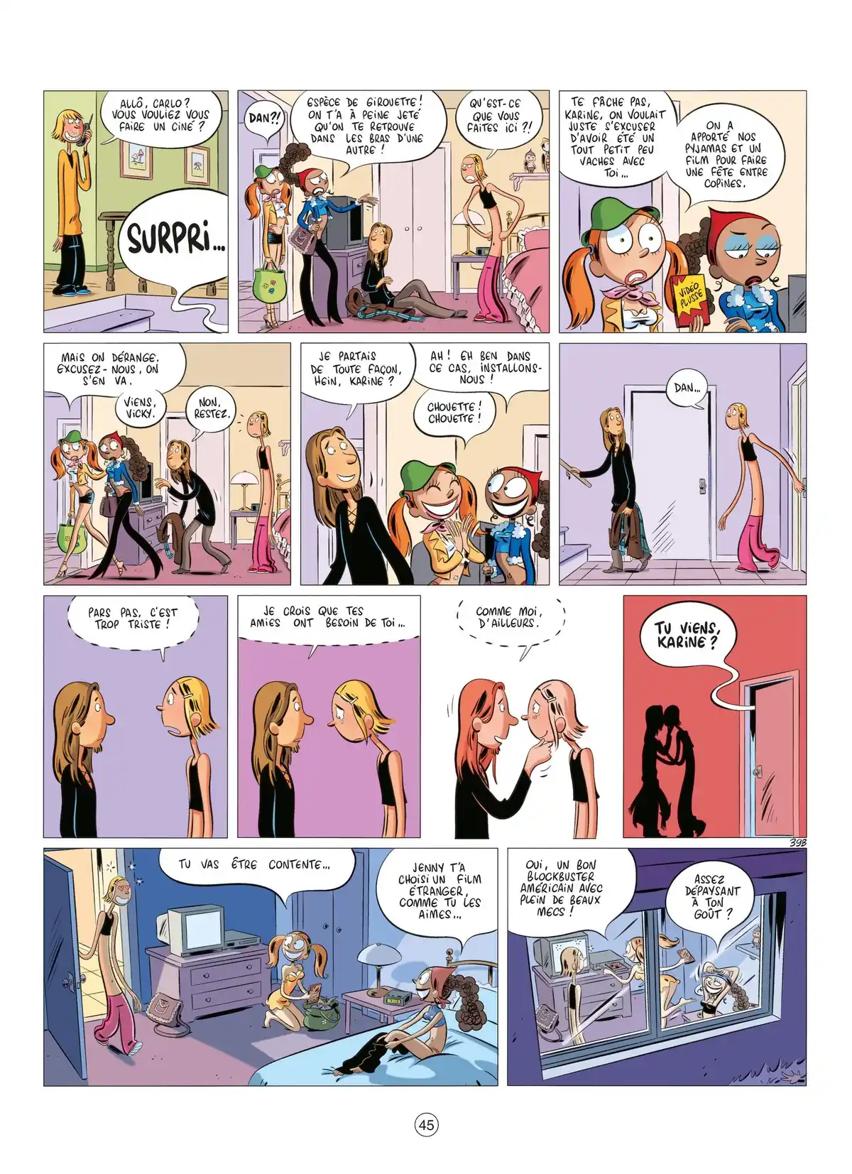 Les Nombrils Volume 1 page 45