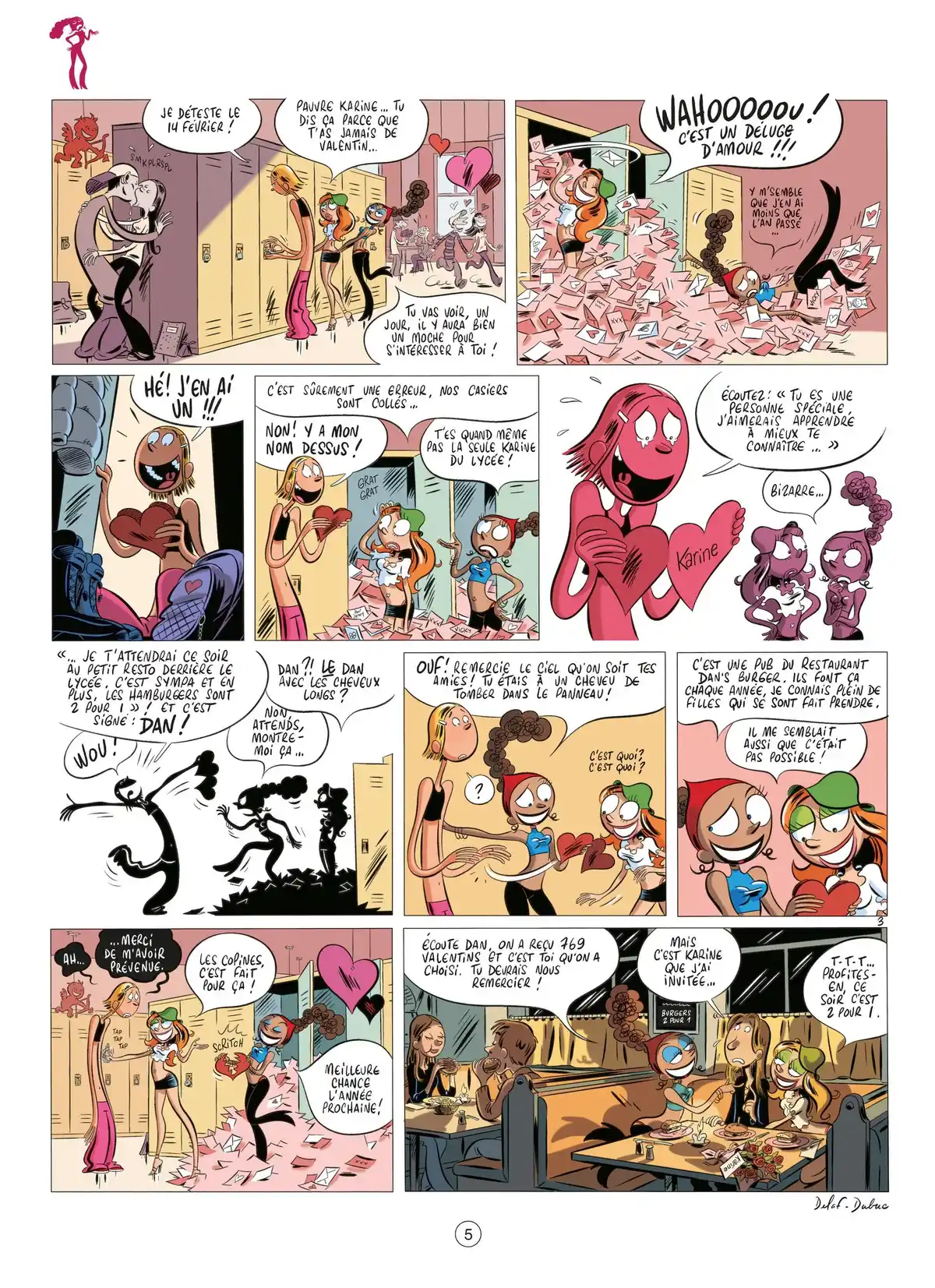 Les Nombrils Volume 1 page 5
