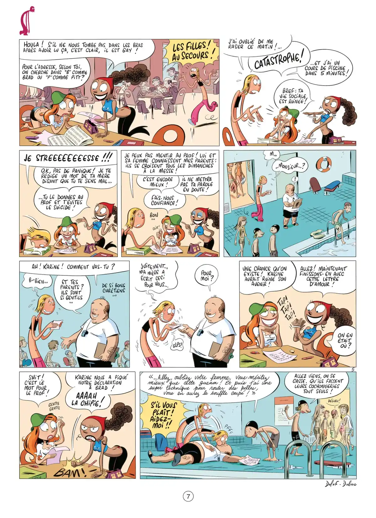 Les Nombrils Volume 1 page 7