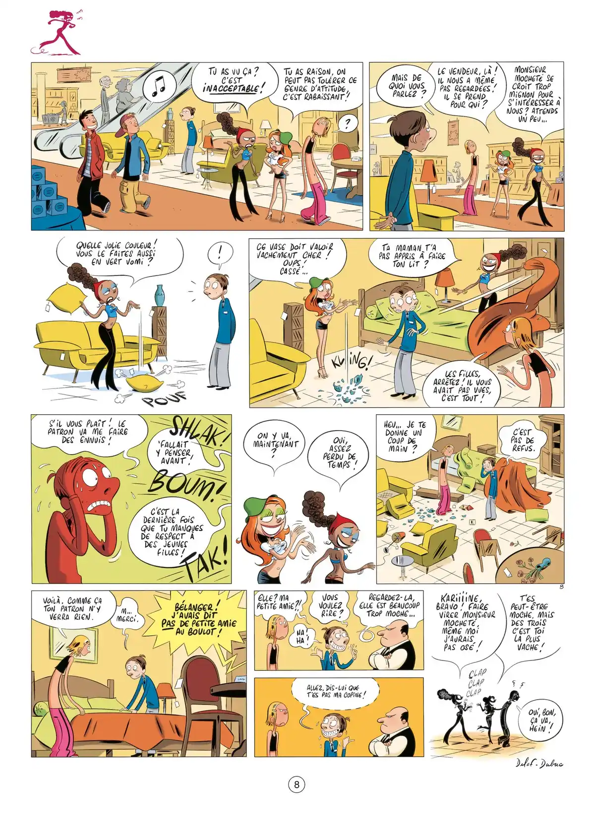 Les Nombrils Volume 1 page 8