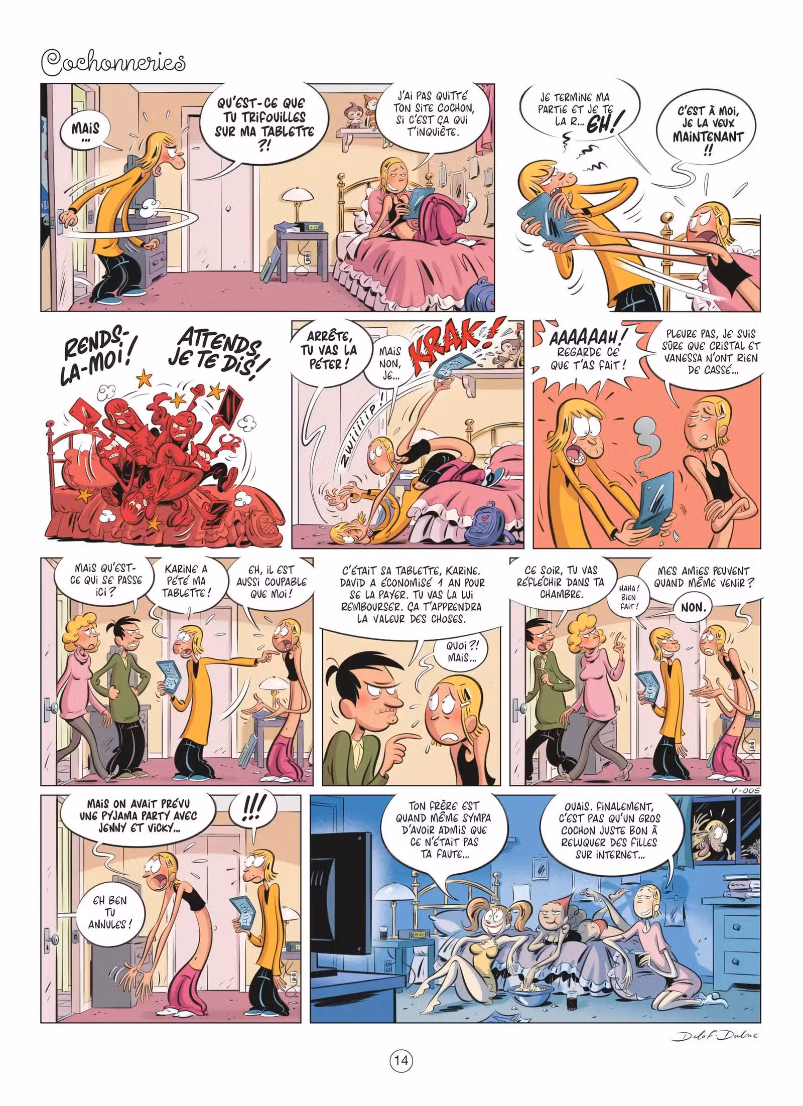 Les Vacheries des Nombrils Volume 1 page 14