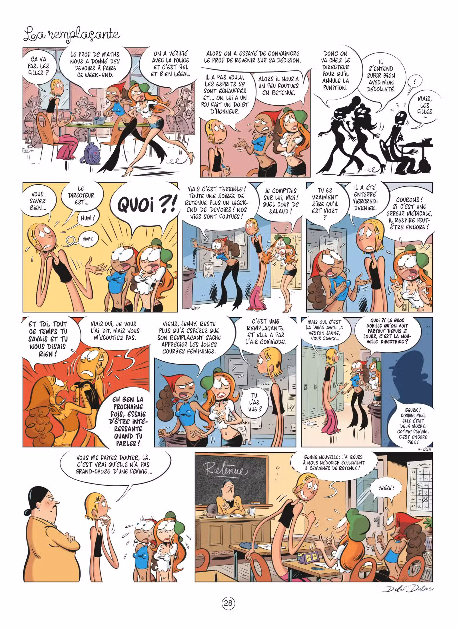 Les Vacheries des Nombrils Volume 1 page 28