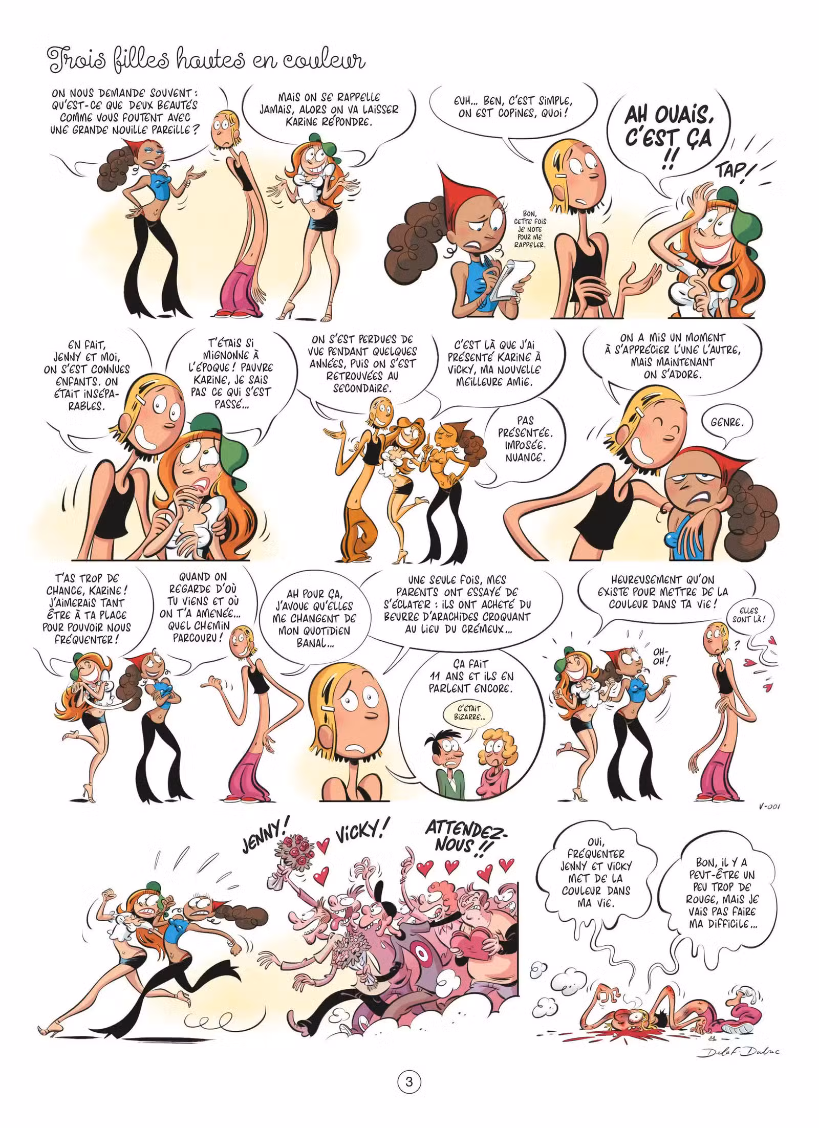 Les Vacheries des Nombrils Volume 1 page 3