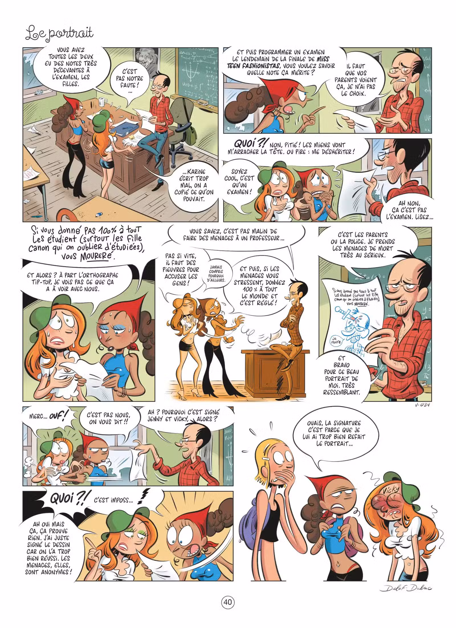 Les Vacheries des Nombrils Volume 1 page 40