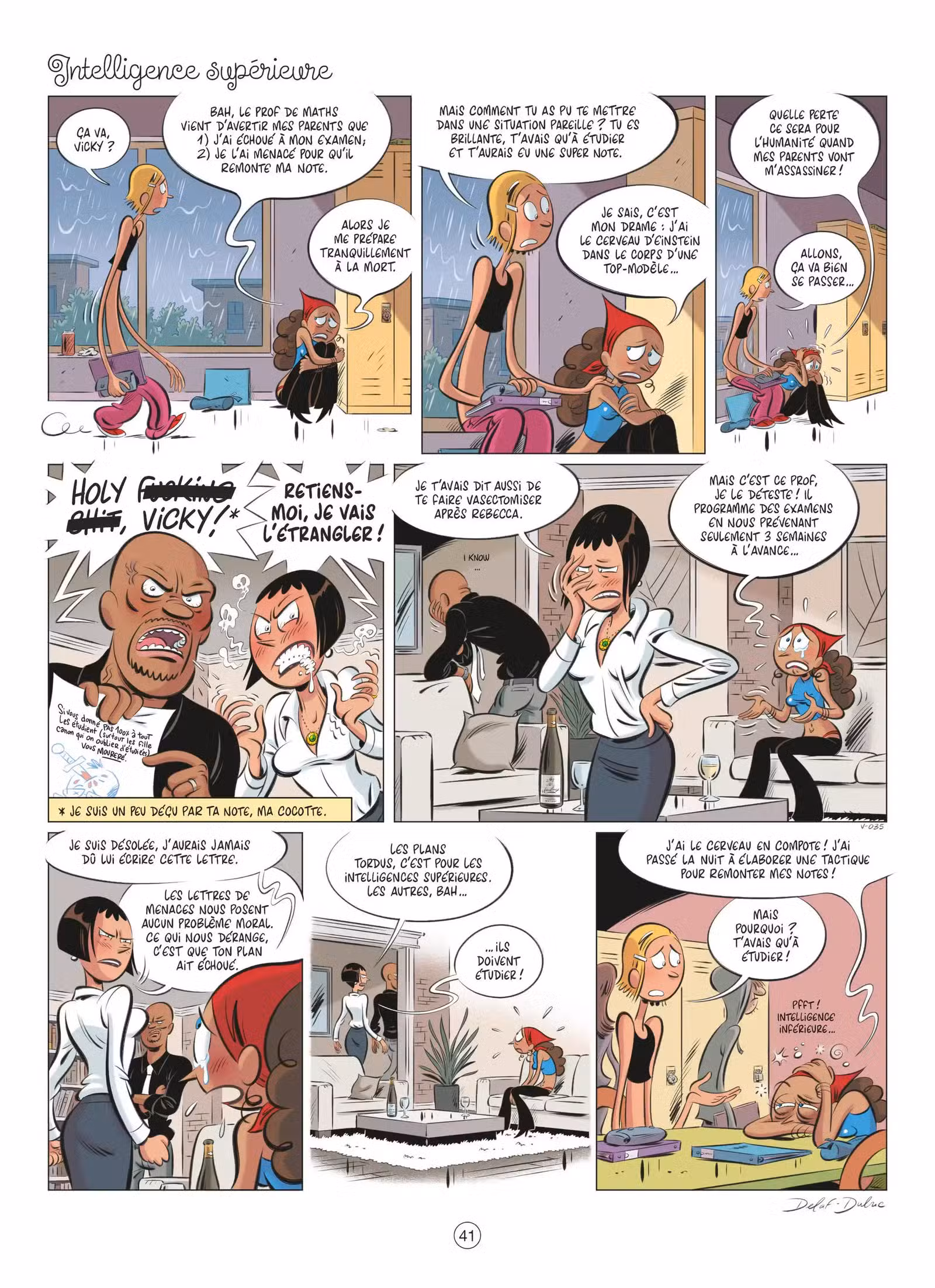 Les Vacheries des Nombrils Volume 1 page 41
